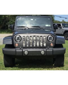 Under The Sun Inserts Outdoor Series Grille Insert for 07-18 Jeep Wrangler JK