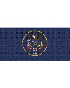 UTS JK UTAH FLAG GRILL INSERT