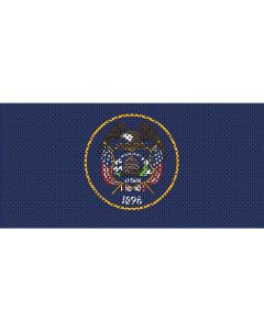 UTS JK UTAH FLAG GRILL INSERT
