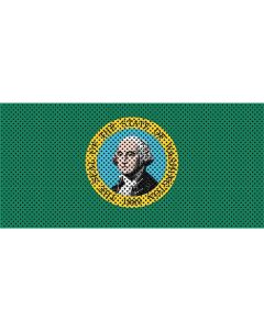 UTS JK WASHINGTON FLAG GRILL INSERT