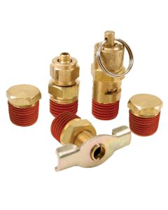 Viair 90004 Tank Port Fittings Kit fir 200 PSI Rated Systems – (5pcs)