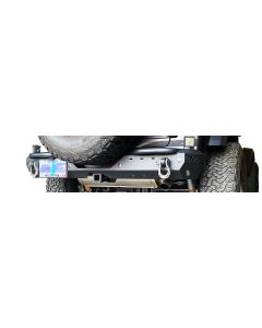 Warrior Products 1555 MOD Series Rear Bumper License Plate Mount for 18-19 Jeep Wrangler JL with MOD Series Rear Bumper