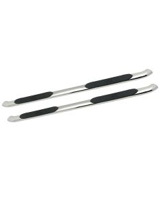 Westin  Platinum 4 Oval Nerf Step Bars for 05-23 Toyota Tacoma Double Cab