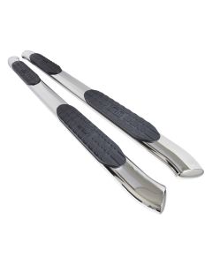Westin  Pro TRAXX 5 Oval Nerf Step Bars for 05-26 Toyota Tacoma Double Cab