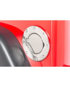 Rugged Ridge 11134.01 Stainless Steel Fuel Door for 97-06 Jeep Wrangler TJ & Unlimited