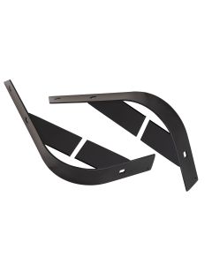 Kentrol  Stainless Steel Rear Body Corners for 55-86 Jeep CJ5, CJ6, CJ7 & CJ8 Scrambler