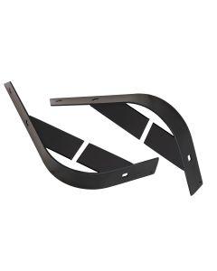 Kentrol  Stainless Steel Rear Body Corners for 55-86 Jeep CJ5, CJ6, CJ7 & CJ8 Scrambler