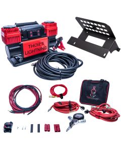 12V True Dual TotalControl Air Compressor Ultimate Bundle for Jeep JKU - Silver - ULT001SDTCK