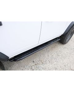 Bronco Signature Series 4 Door Rocksliders (Black Powder Coated)