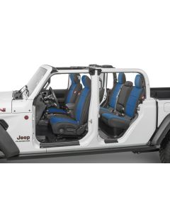 DIVER DOWN NEO SEAT COVER BLUE JT W/ RR ARMREST w/Console Cover