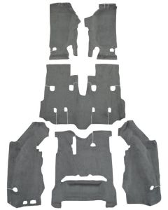 Auto Custom Carpets  Complete Replacement Cutpile Carpet Kit for 07-10 Jeep Wrangler JK Unlimited