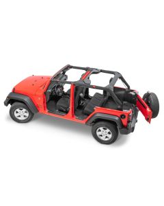 Auto Custom Carpets  Complete Replacement Cutpile Carpet Kit for 11-18 Jeep Wrangler JK Unlimited