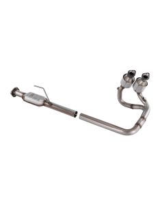AccuPart  Front Exhaust Pipe with Catalytic Converters for 04-06 Jeep Wrangler TJ & Unlimited with 4.0L