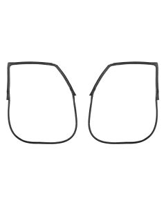 AccuPart  Front Door Seals for 07-18 Jeep Wrangler JK 