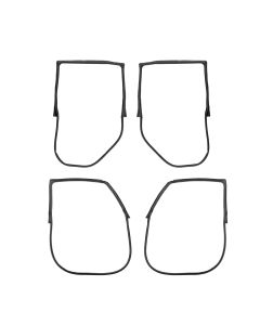AccuPart Door Seal Front & Rear Kit, JK 07-18