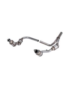 AccuPart  Head Y-Pipe with Catalytic Converter for 07-09 Jeep Wrangler JK with 3.8L