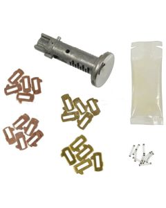 AccuPart PY1904 Ignition Cylinder Kit  for 07-11 Jeep Compass, Patriot MK, 08-11 Liberty KK, & 07-18 Wrangler JK