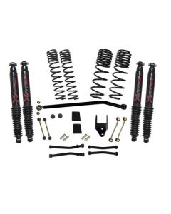 Skyjacker  4.5 in. Dual Rate-Long Travel Suspension Lift Kit with Black MAX Shocks  for 21-23 Jeep Wrangler JL Unlimited 4XE 