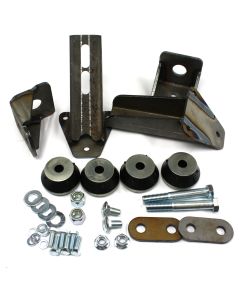 Advance Adapters 713007 Wide Weld In Motor Mount kit for 76-86 Jeep CJ with Chevy V8 and 4.3L V6