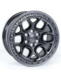 AEV 28401103AA Crestone DualSport Onyx Wheel for 16-23 Toyota Tacoma