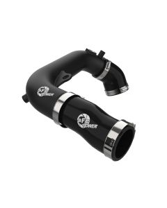aFe Power - BladeRunner 2-1/2 IN Aluminum Hot Charge Pipe Black Jeep Wrangler (JL) 24-25 L4-2.0L (t)
