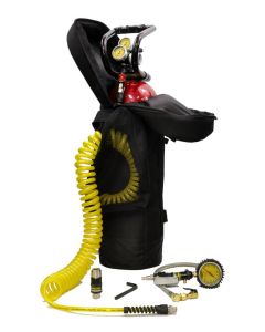 15LB CO2 TANK TRACK PKG B 250PSI RED