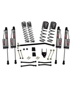 Skyjacker  4.5 in. Dual Rate-Long Travel Suspension Lift Kit with ADX 2.0 Remote Reservoir MonoTube Shocks for 21-23 Jeep Wrangler JL Unlimited 4XE 