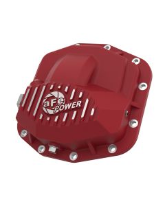 aFe Power 46-71030R Front Differential Cover in Red Finish for 18-19 Jeep Wrangler JL & 2020 Gladiator JT with Dana 44 Rubicon Front Axle