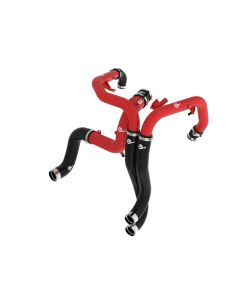 BladeRunner 2-1/4 IN & 3 IN Aluminum Hot and Cold Charge Pipe Kit Red Ford Bronco Raptor 22-25/Ranger Raptor 24-25 V6-3.0L