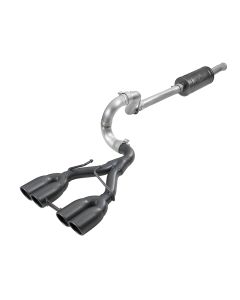 aFe Power  Rebel Series 2.5" 304 Stainless Cat-Back w/ 3.5" Quad Tips  for 18-20 Jeep Wrangler JL 