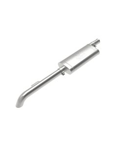 aFe Power 49-48082 Rock Basher 3" Stainless Steel Cat-Back Exhaust System for 20-25 Jeep Gladiator JT 