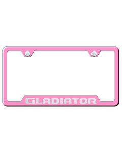 AUG GLADIATOR CUT OUT FRAME PINK