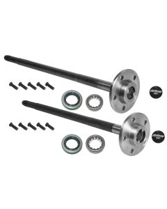 Alloy USA 12200 Rear 27 Spline Peformance Axle Kit for 90-06 Jeep Wrangler TJ, YJ & Cherokee XJ w/ Dana 35 Rear Axle & Non ABS Brakes