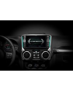 Alpine  i509-WRA-JK 9" Multimedia Dash Restyle System for 11-18 Jeep Wrangler JK