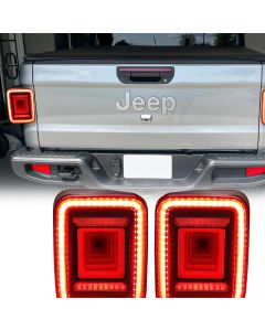American Modified  Tunnel Tail Lights for 20-26 Jeep Gladiator JT 