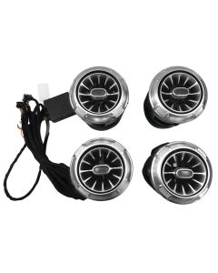 American Modified  Turbo Air AC Vent with Ambient Light  for 07-26 Jeep Wrangler JK, JL, & Gladiator JT