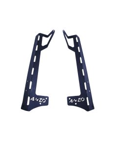 Anzo USA 851033 Windshield Light Bar Brackets for 07-18 Jeep Wrangler JK