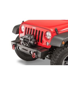 Aries 2156000 TrailCrusher Front Bumper for 07-18 Jeep Wrangler JK