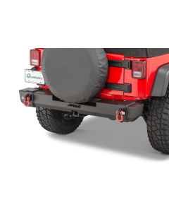 Aries 2157000 TrailCrusher Rear Bumper for 07-18 Jeep Wrangler JK