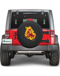 HBS TIRE COVER ARIZST SPARKY 33X12.5 BK