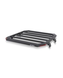 ATTJL02F102-BX Attica 4x4 Roof Rack 54"x 54" with 4 Lights - Black - Powder Coated - Aluminum   - JLU/JT