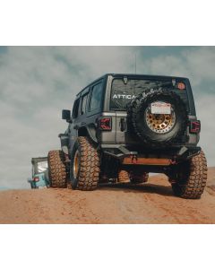 Attica 4x4 ATTJL01B111-BX Terra Series Rear Bumper for 18-24 Jeep Wrangler JL