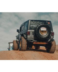 Attica 4x4 ATTJL01B111-BX Terra Series Rear Bumper for 18-24 Jeep Wrangler JL