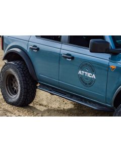 Attica 4x4 ATTFB01C102-BX Terra Series Rock Sliders for 21-25 Ford Bronco 4-Door 