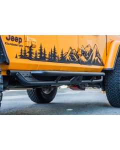 Attica 4x4 ATTJT02C104-BX Terra Series Side Steps for 20-24 Jeep Gladiator JT