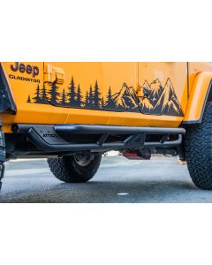 Attica 4x4 ATTJT02C104-BX Terra Series Side Steps for 20-24 Jeep Gladiator JT