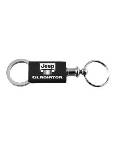 Automotive Gold  Jeep Grille Logo Gladiator Anodized Keychain 
