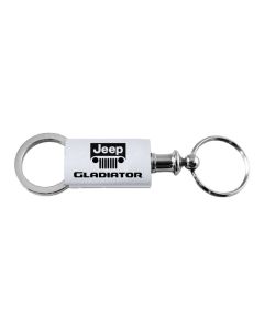 AUG GLADIATOR ALUM VALET KEY FOB  SILV