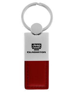 AUG GLADIATOR LEATH CHROME KEY FOB  BUR