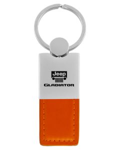 AUG GLADIATOR LEATH CHROME KEY FOB  ORN